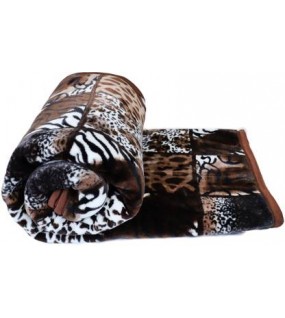 Animal Single Mink Blanket