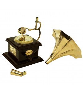 Brass Gramophone Showpiece Brass Gramophone Showpiece