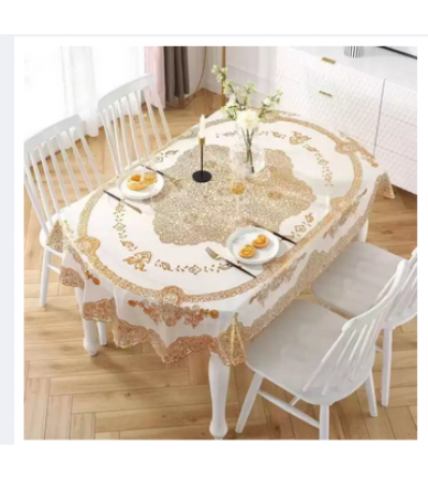 Bronzing Lace Table Cover