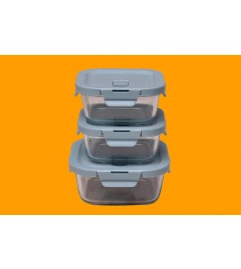 Glass Serving Bowl Set