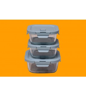 Glass Serving Bowl Set