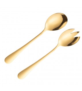 Golden Serving Spoons Golden Serving Spoons