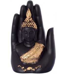Handcrafted Buddha Palm Showpiece Handcrafted Buddha Palm Showpiece