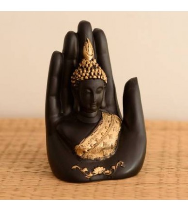Handcrafted Buddha Palm Showpiece