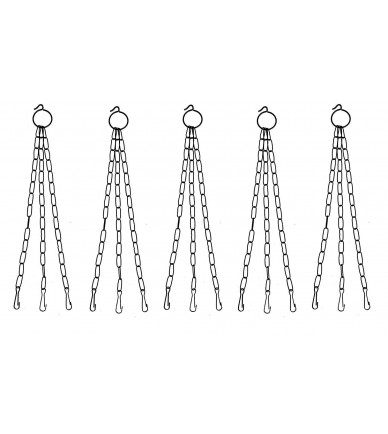 Hanging Pots Chains Set