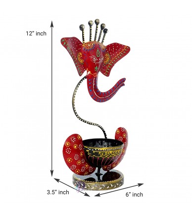 Lord Ganesha Candle Holder Lord Ganesha Candle Holder