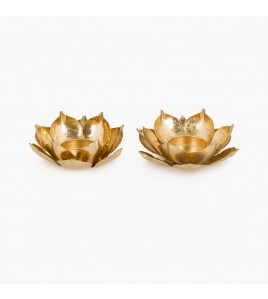 Lotus Shape Candle Holder Set Lotus Shape Candle Holder Set