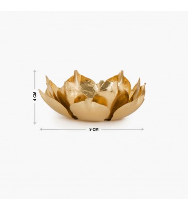 Lotus Shape Candle Holder Set