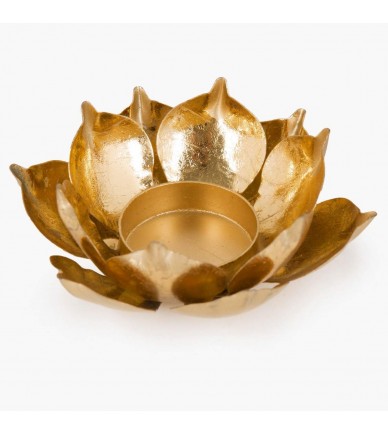 Lotus Shape Candle Holder Set