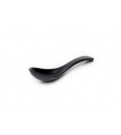 Matt Finish Black Spoon Set