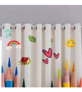 Multicolor Window Curtain Pack