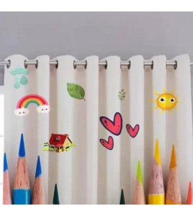 Multicolor Window Curtain Pack