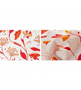 Orange And White Bedsheet Orange And White Bedsheet