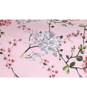 Pink Bedsheet with Pillow Covers