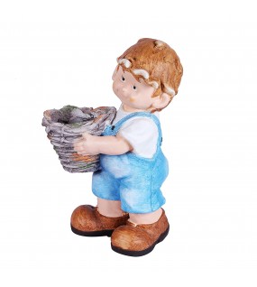 Plastic Boy With Pot Plastic Boy With Pot