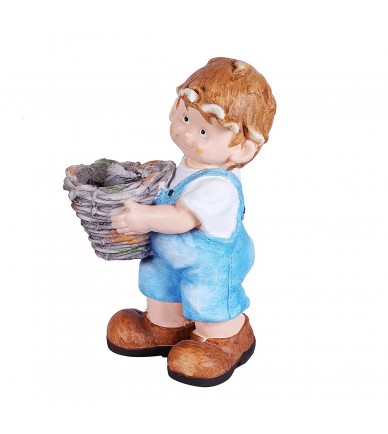 Plastic Boy With Pot