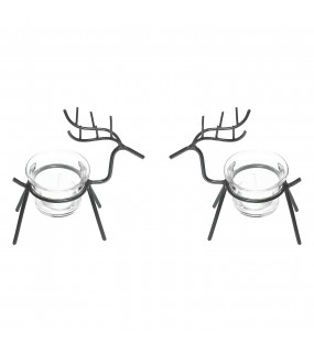 Reindeer Tealight Holder Pack