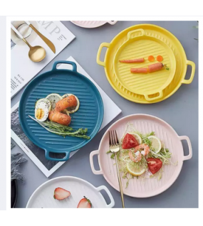 Round Ceramic Serving Plate Round Ceramic Serving Plate