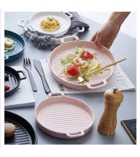 Round Ceramic Serving Plate Round Ceramic Serving Plate