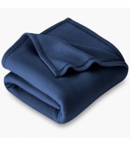 Solid Single Fleece Blanket Solid Single Fleece Blanket