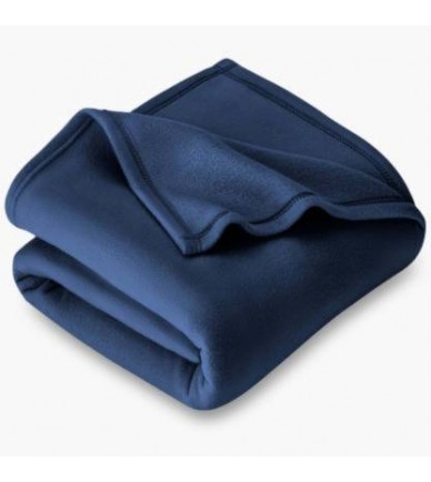 Solid Single Fleece Blanket