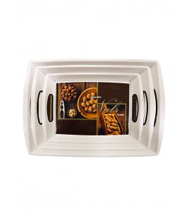 Tray Set With Rectangular Shape