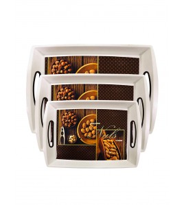 Tray Set With Rectangular Shape