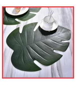 Tropical Leaf Table Mat Tropical Leaf Table Mat