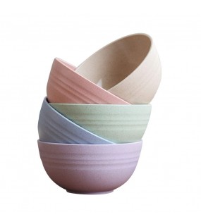 Wheat Straw Salad Bowl Wheat Straw Salad Bowl