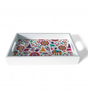 White Border Tray White Border Tray