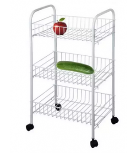 White Storage Cart White Storage Cart