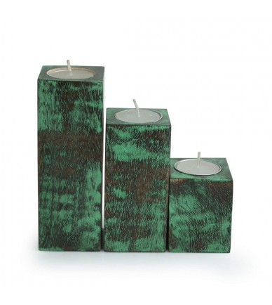 Wood Tealight Candle Holder