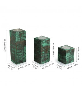 Wood Tealight Candle Holder