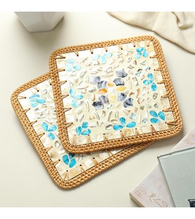 Cultures Fabricating Pearl Placemat