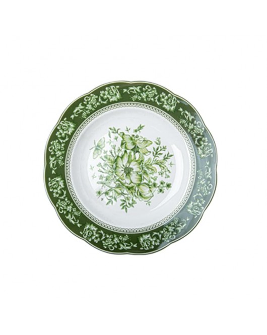 Green Ceramic Tableware Bowl