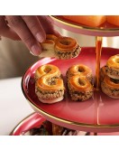 Multi Color Pastry Serving Tray