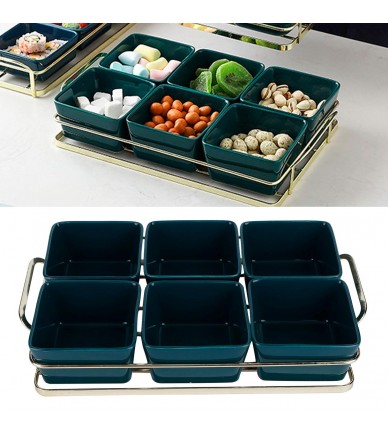 Multi Grids Food Dessert Storage Tray