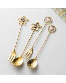 Pendant Decoration Dessert Spoon Fork