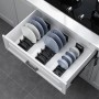 Aluminum Draining Dish Rack