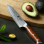 Core Damascus Steel Chef Santoku Utility Knife