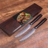 Ebony Wood Handle Kitchen Steak Knife