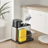 Kitchen Dishwasher Storage Rack Soap Dispenser