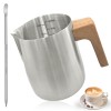 Milk Frothing Pitcher With Latte Art Pen
