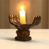 Palm Shaped Candle Holder