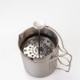 Pure Titanium Squeeze Coffee Pot