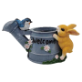 Rabbit Kettles Balcony Decorations Flower Pot