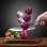 Sharp Utility Slicer Honeycomb Handle Knife