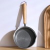 Stainless Steel Flat Bottomed Frying Pan