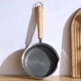Stainless Steel Flat Bottomed Frying Pan