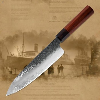 Three Layer Steel Handmade Sharp Chef Knife